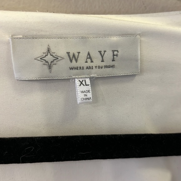 WAYF front tie button front blouse - Picture 4 of 6